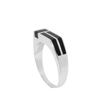 Thin-silver-signet-ring