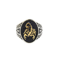 Oxidized Scorpion Ring image