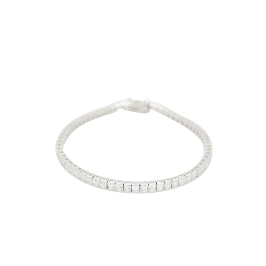 Square Tennis Bracelet