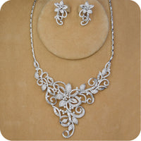 Floral Radiance Necklace and Earring Set image