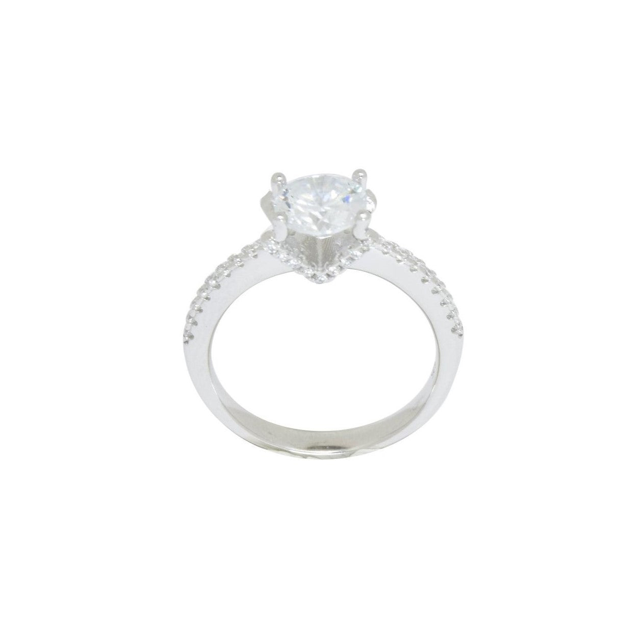 Opulent Solitaire Ring