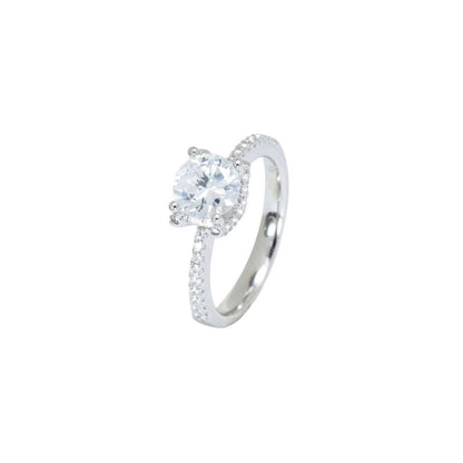 Opulent Solitaire Ring