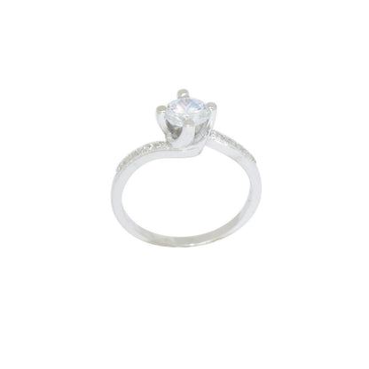 Sparkling Solitaire Ring