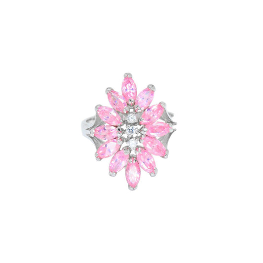 Sparkling Flower Ring