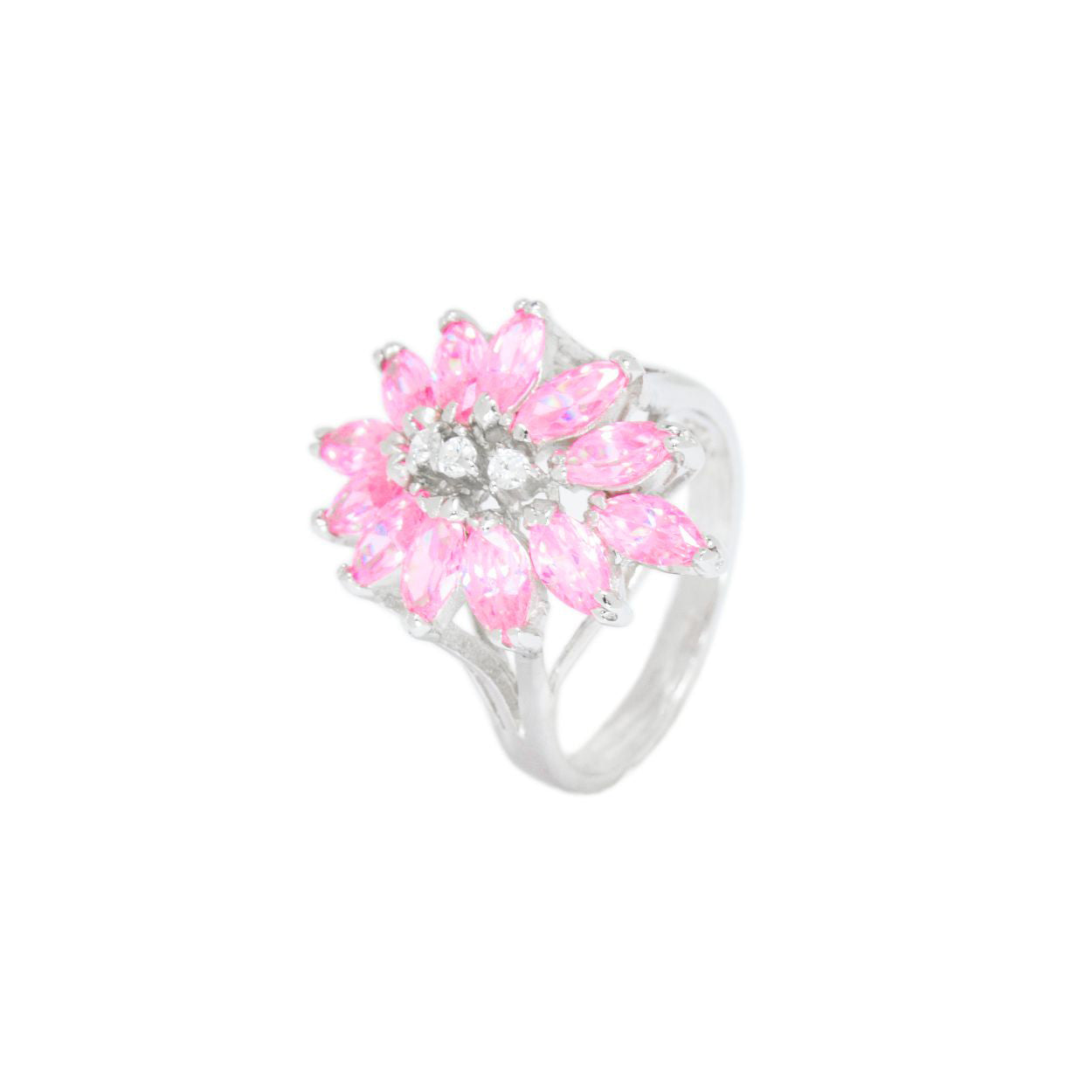 Sparkling Flower Ring