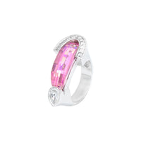 Sparkling Pink Topaz Ring image