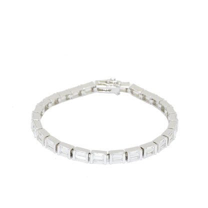 Elegant Square Tennis Bracelet