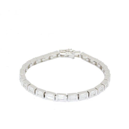 Elegant Square Tennis Bracelet