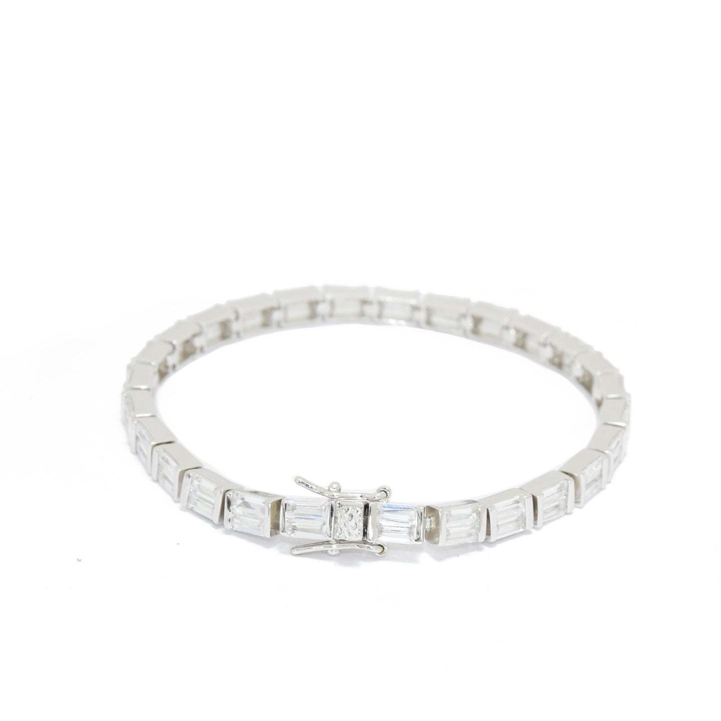 Elegant Square Tennis Bracelet