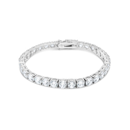 Classic Round Cut Zircon Tennis Bracelet