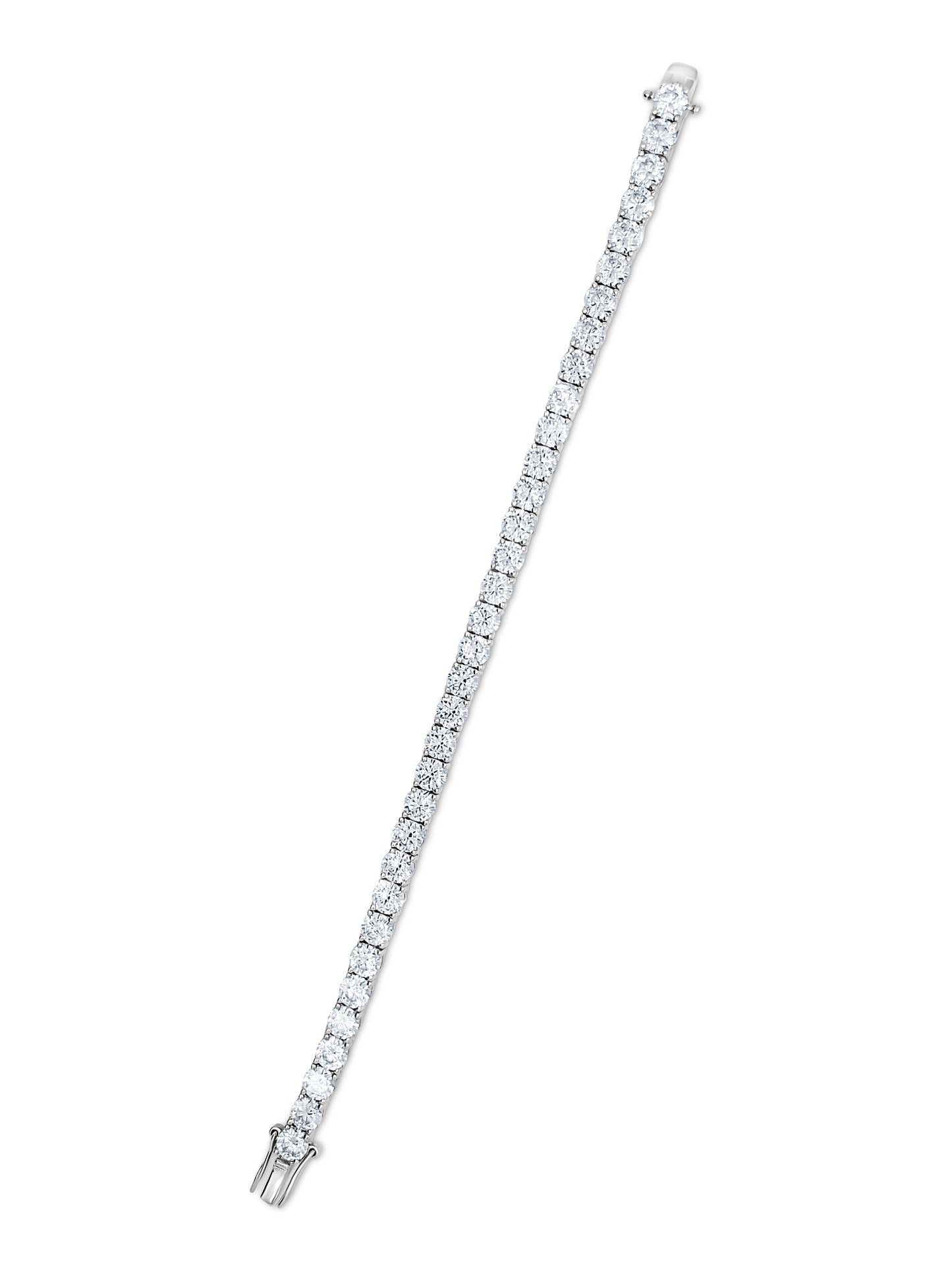 Classic Round Cut Zircon Tennis Bracelet