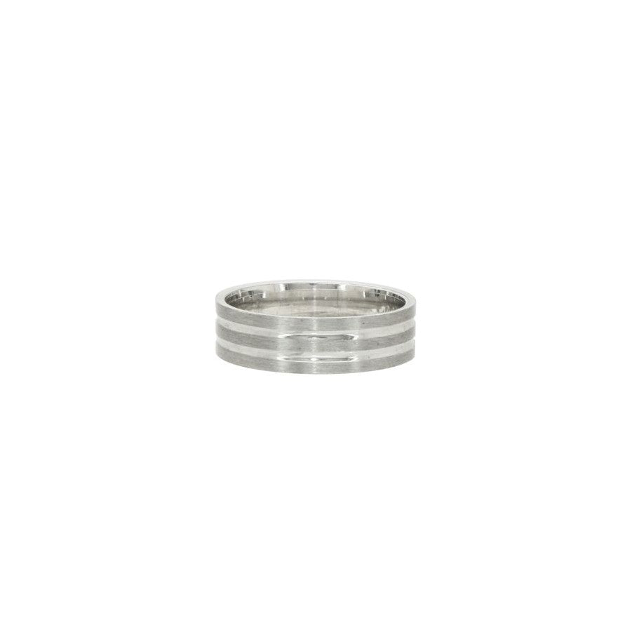 Sleek Parallel Band Ring